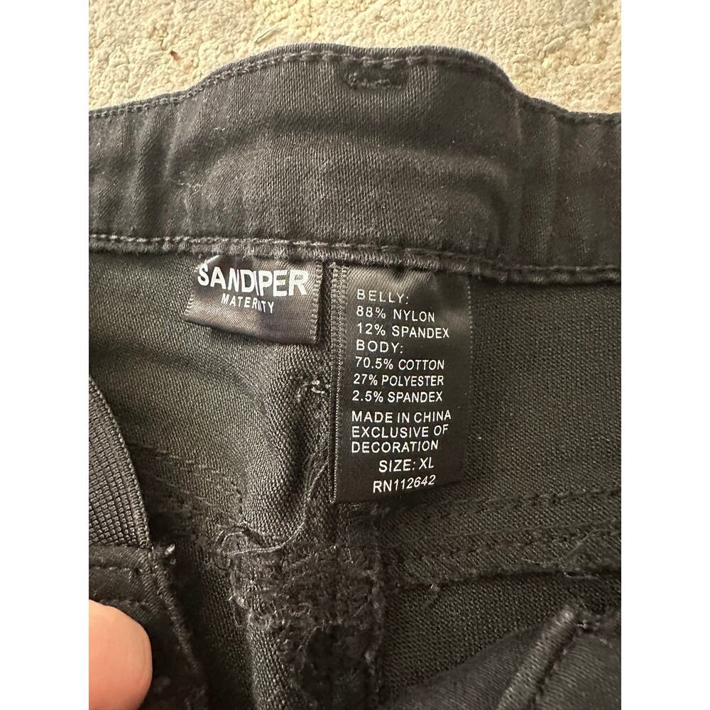 XL Maternity jeans black - Picture 3 of 4